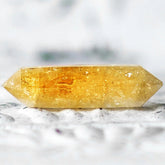 Polished Citrine Double Terminated Point