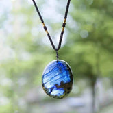 Empowering Labradorite Crystal Necklace