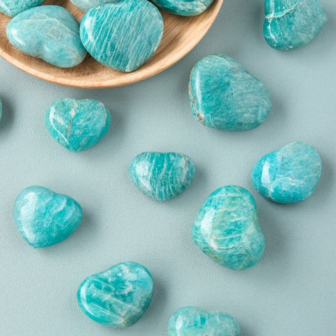 Heart Amazonite Stone