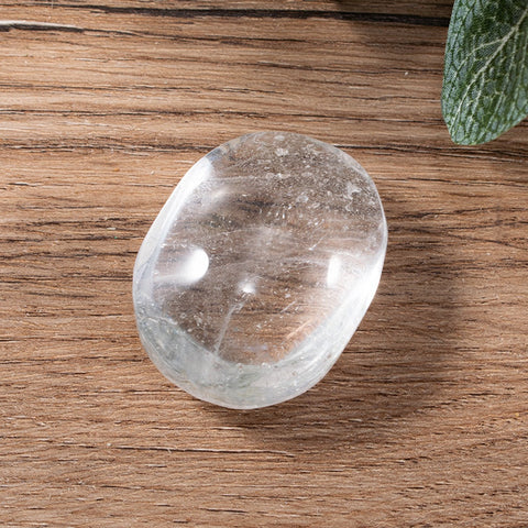 Clear Quartz Palm Stone