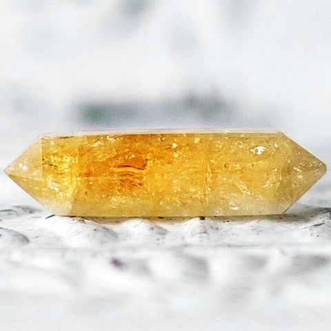 Polished Citrine Double Terminated Point