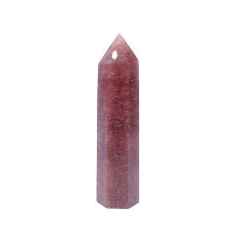 Strawberry Quartz Crystal Point