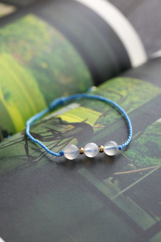 Blue Moonstone Bracelet