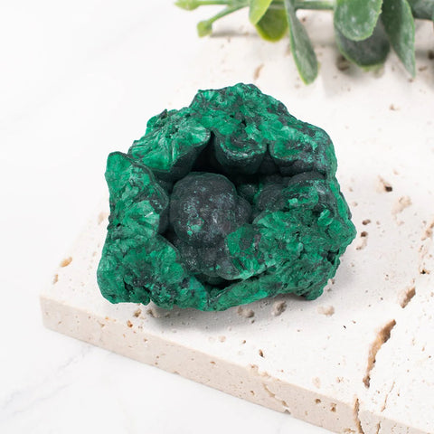 Raw Green Malachite Stones