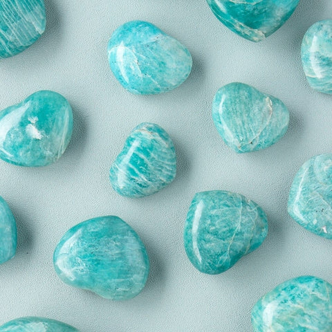 Heart Amazonite Stone