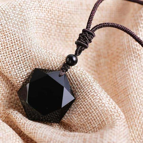 Obsidian Vitality Necklace