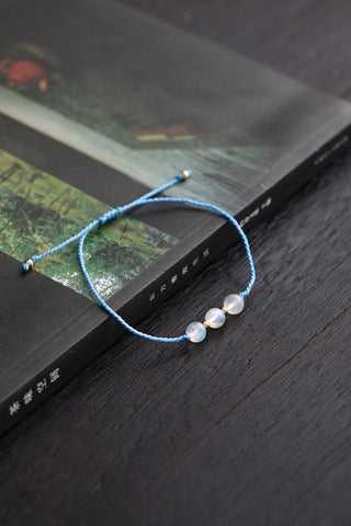 Blue Moonstone Bracelet