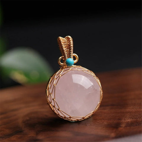 Rose Quartz Compassion Pendant