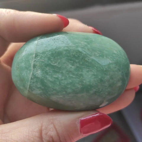 Green Aventurine Palm Stone