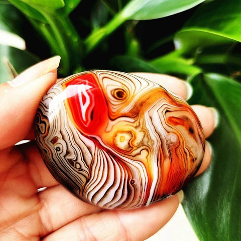 Silk Agate Sardonyx Stone