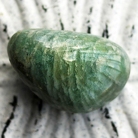 Polished Amazonite Palm Stone