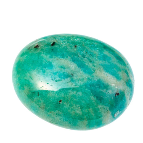 Polished Amazonite Palm Stone