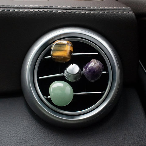 Natural Crystal Car Vent Clip