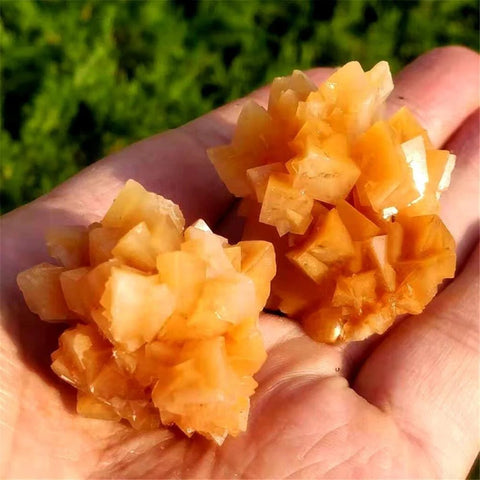 Orange Calcite Crystal