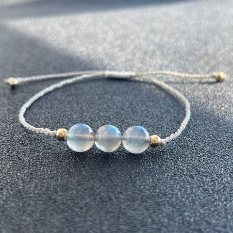 Grey Moonstone Bracelets