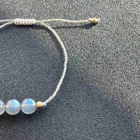 Grey Moonstone Bracelets