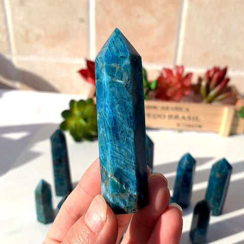 Blue Apatite Tower