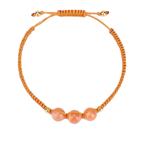 Peach Moonstone Bracetlet