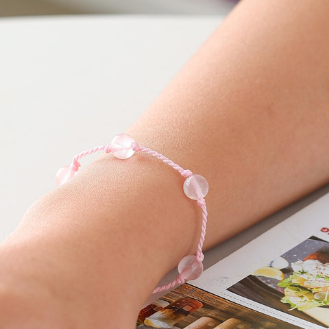 Rose Quartz Bracelets