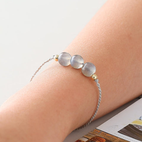 Grey Moonstone Bracelets