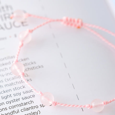 Rose Quartz Bracelets