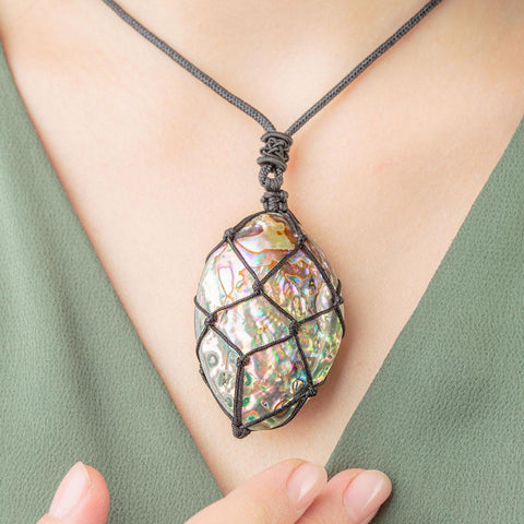 Ocean Spirit Abalone Shell Necklace