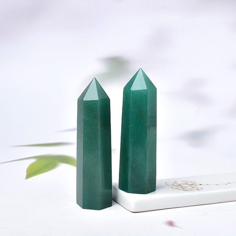 Green Aventurine Crystal Tower