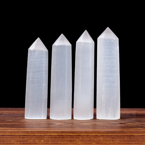 Morocco Selenite Hexagonal Column