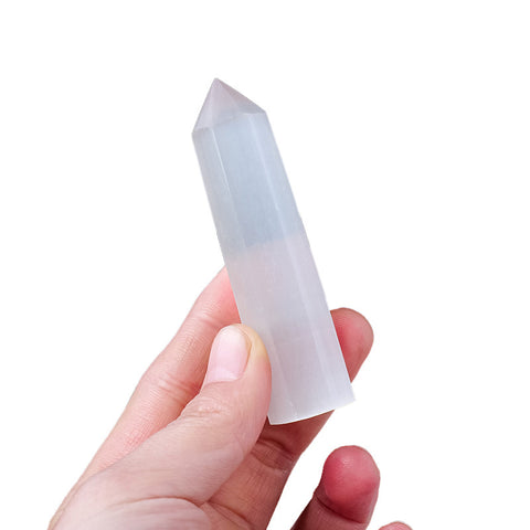 Morocco Selenite Hexagonal Column