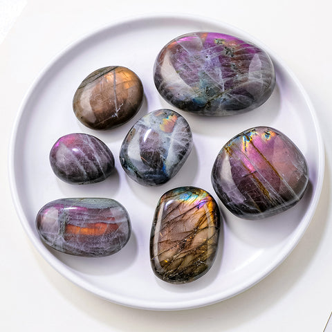 Purple Labradorite Stone