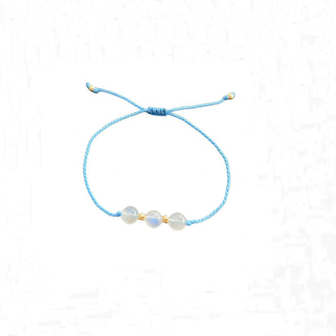 Blue Moonstone Bracelet