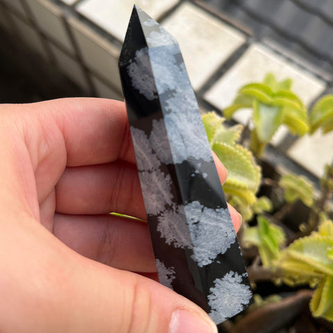 Snow Flake Obsidian Obelisk Tower