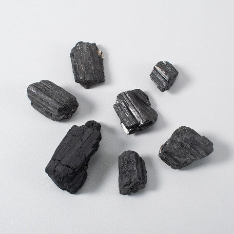 Natural Raw Black Tourmaline Stones