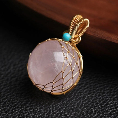 Rose Quartz Compassion Pendant