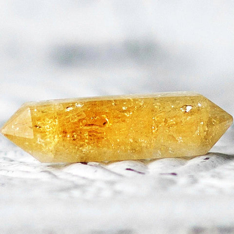 Polished Citrine Double Terminated Point