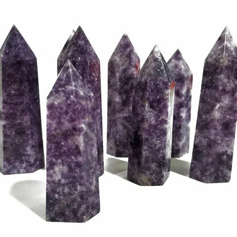 Lepidolite Crystal Point