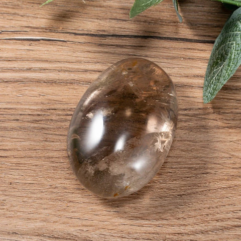 Smoky Quartz Palm Stone