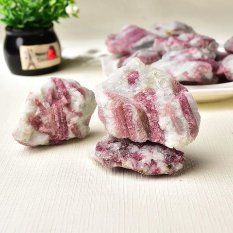 Natural Pink Tourmaline Stones