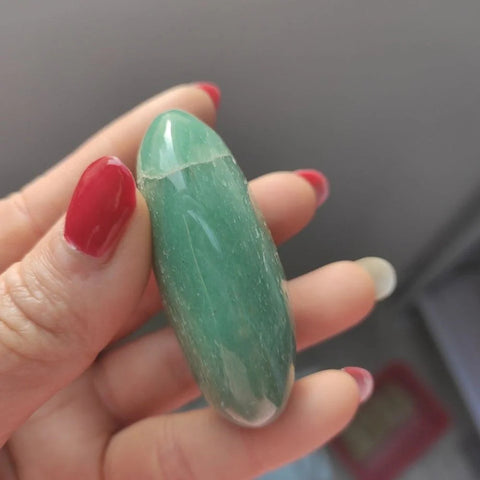 Green Aventurine Palm Stone