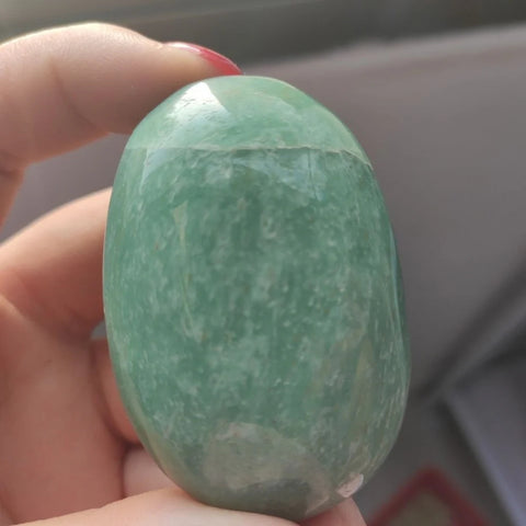 Green Aventurine Palm Stone