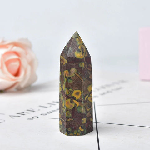 Ajooba Jasper Crystal Point